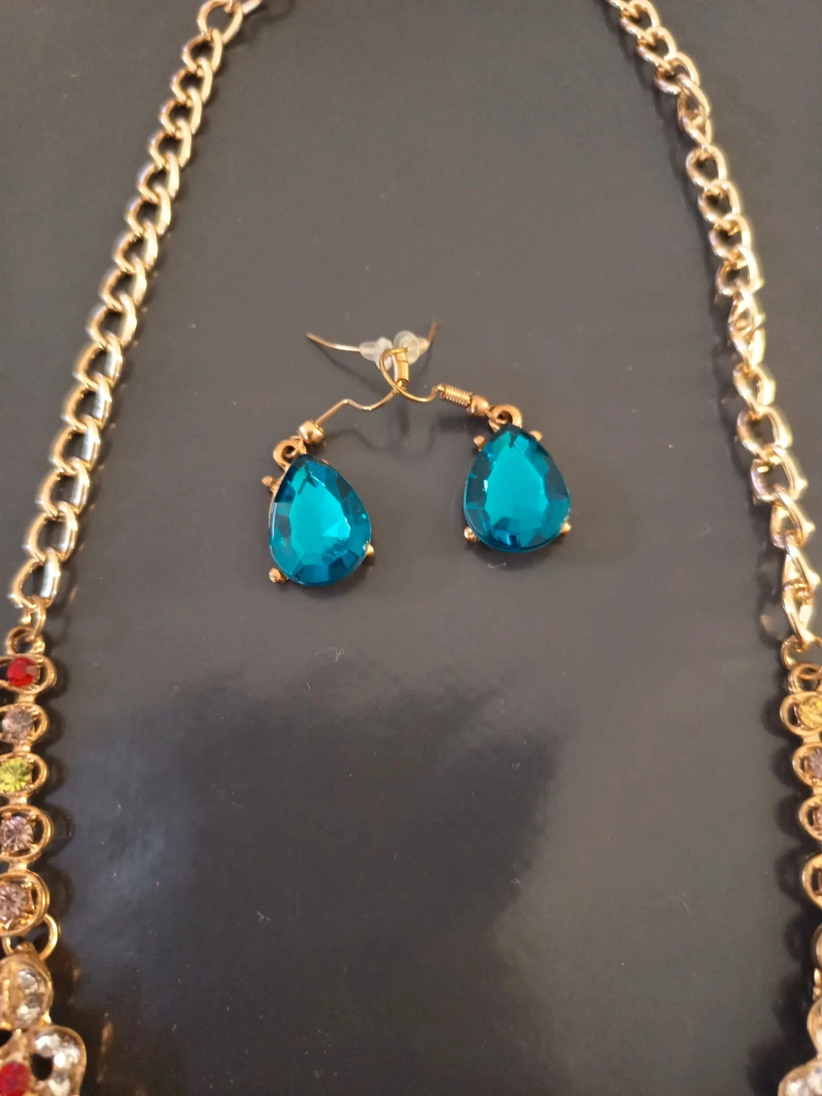 Parure colar e brincos de ouro – photo 2